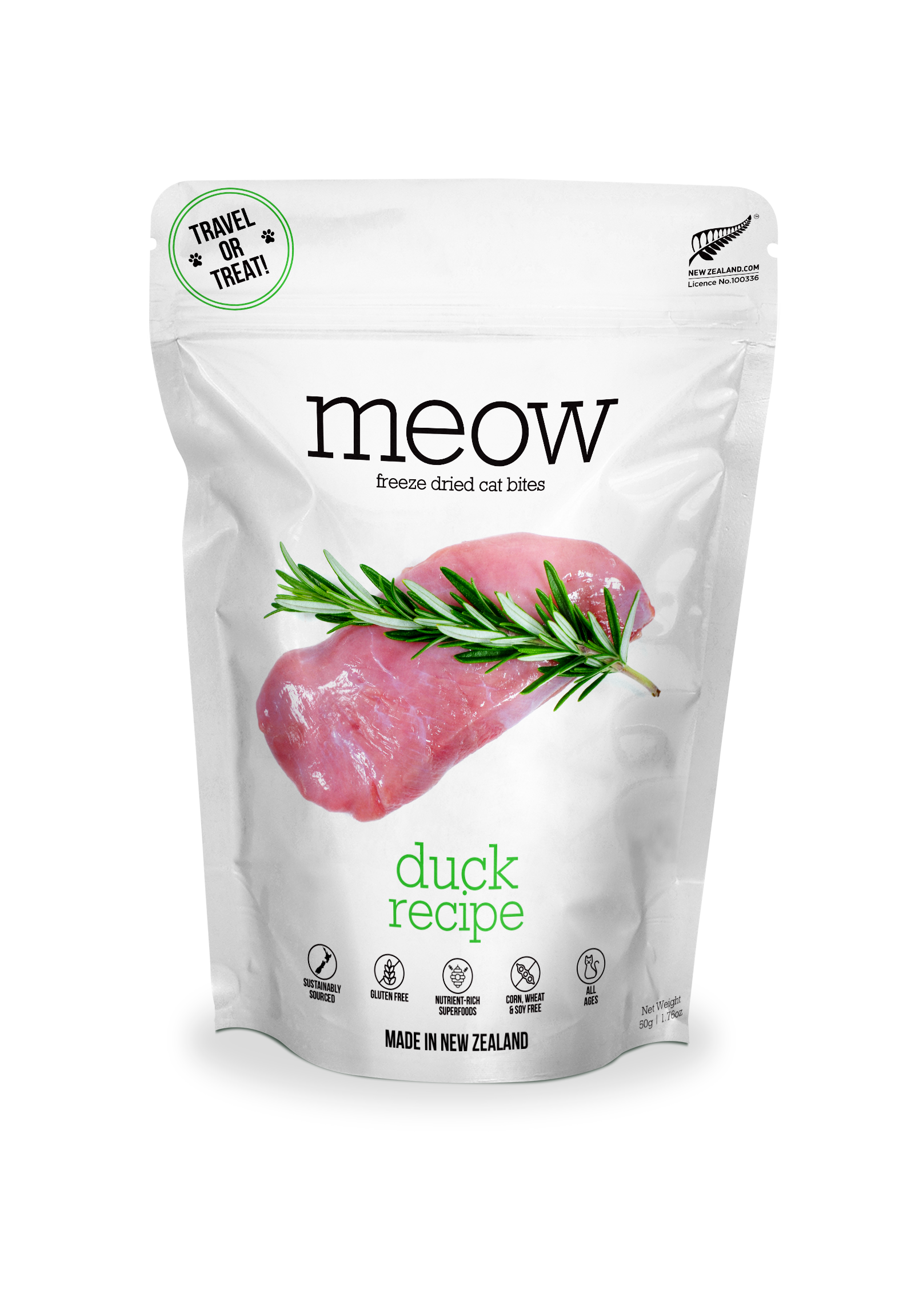 Meow Duck Freeze Dried Cat Food