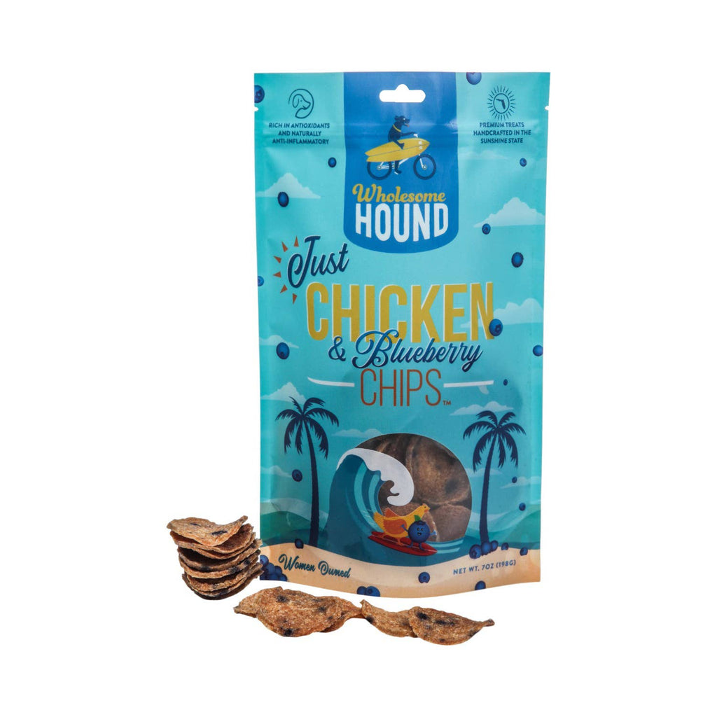 Just Chicken & Blueberry Chips 7oz