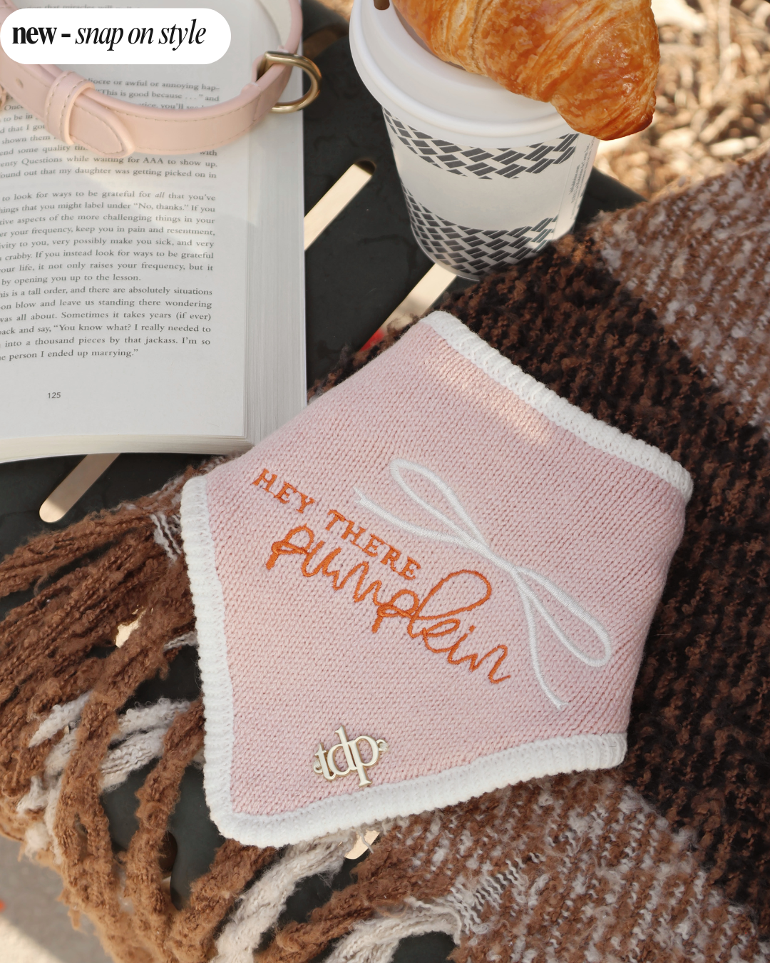 FALL DOG BANDANA | HEY THERE, PUMPKIN