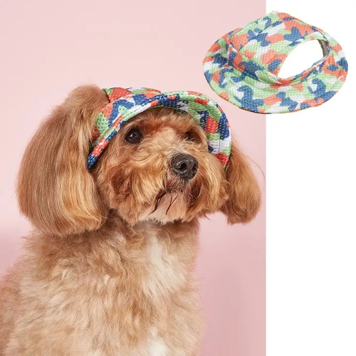 Ozzie - Breathable Mesh Dog Visor Cap For Summer