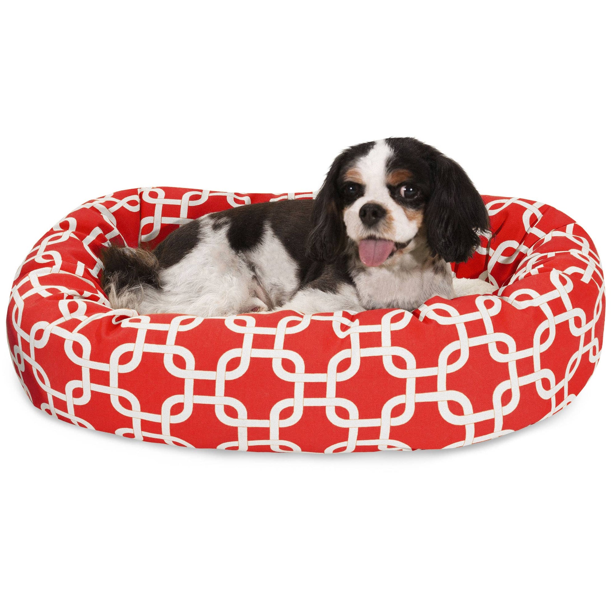 Links Sherpa Bagel Dog Bed