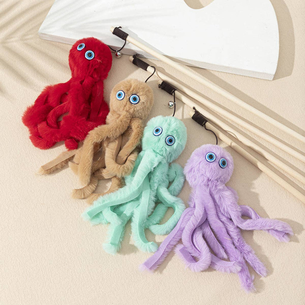Moo - Octopus Cat Teaser Wand