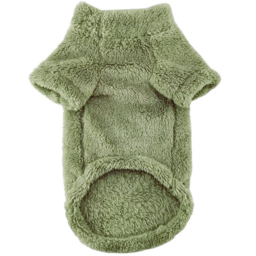 Soft Plush Pullover - Moss Green