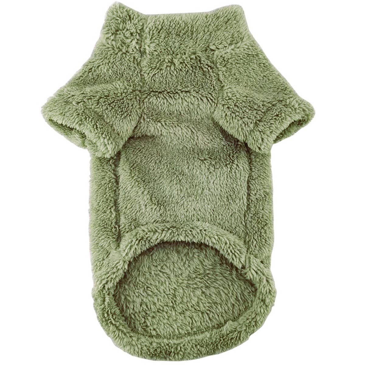 Soft Plush Pullover - Moss Green