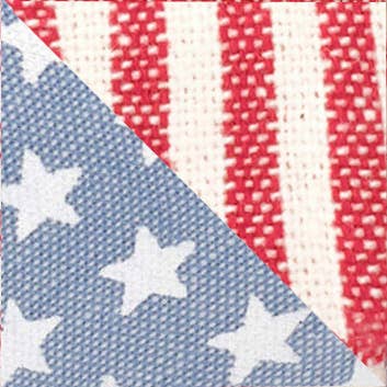 Stars and Stripes Summer Memorial Day Dog Bow Tie