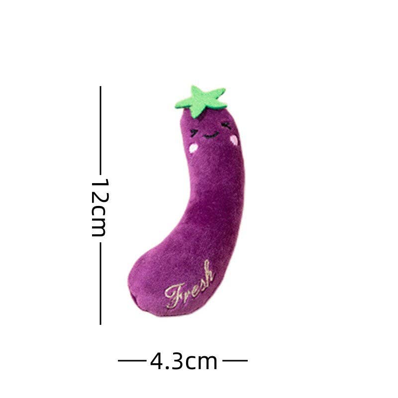 Moo Vegetable Cat Toy Set