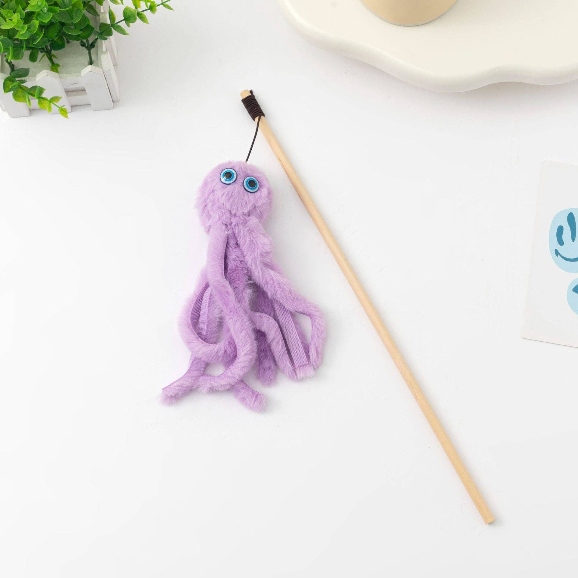 Moo - Octopus Cat Teaser Wand