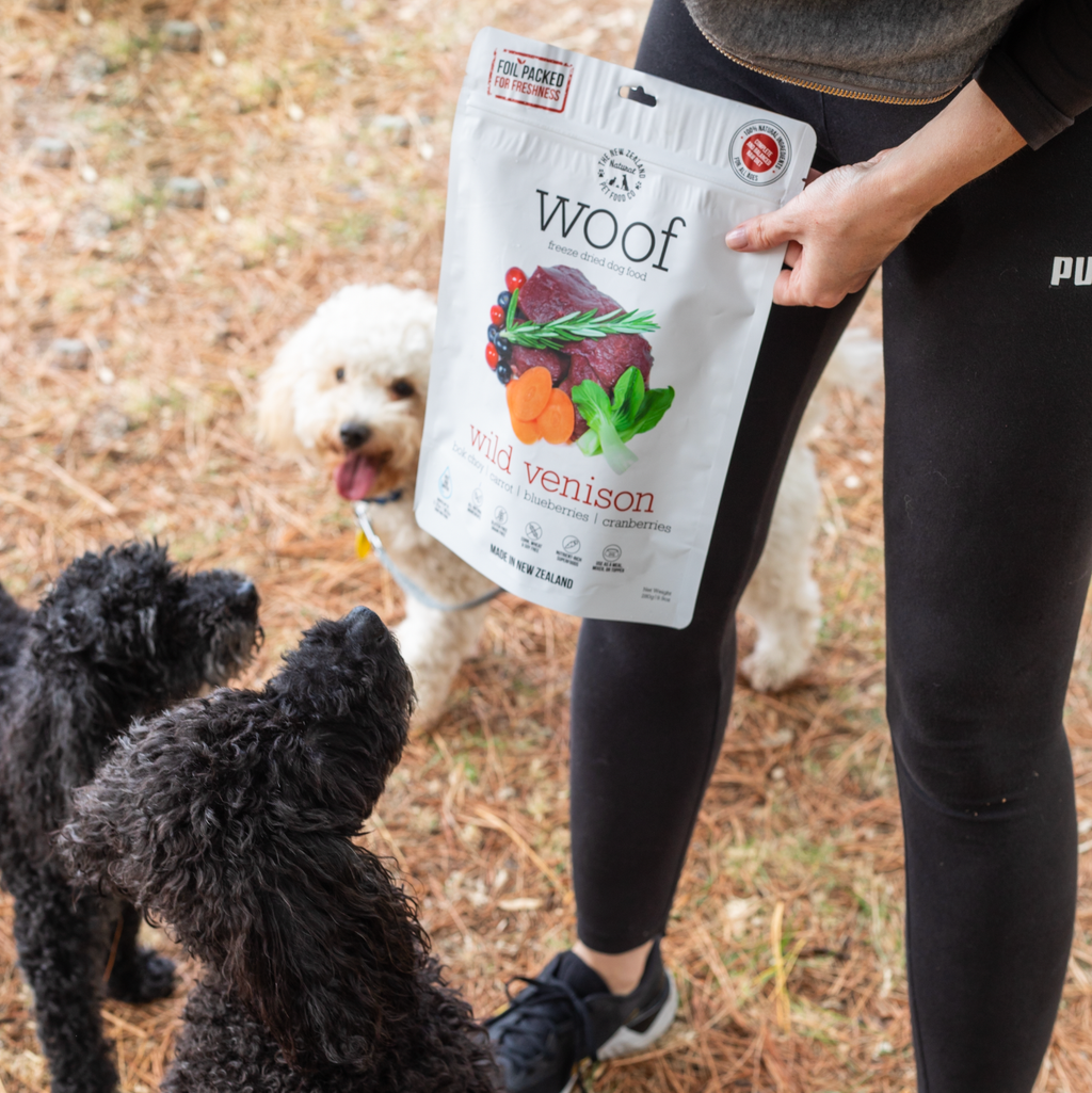 Woof Wild Venison Freeze Dried Dog Food