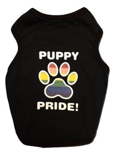 Puppy Pride Tank Black