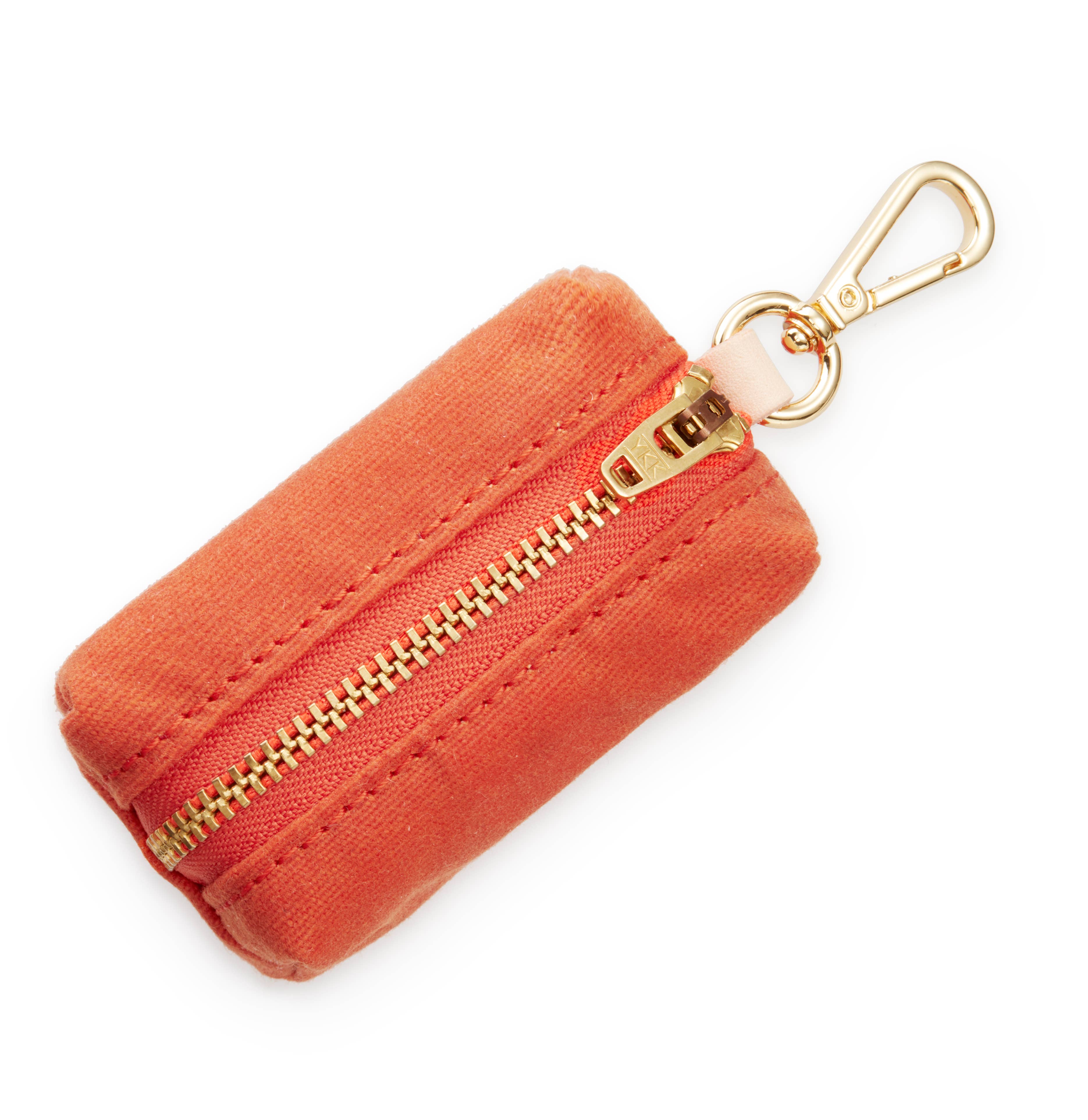 Cider Waxed Canvas Poop Bag Dispenser