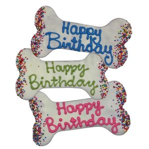 Birthday Bone 6"