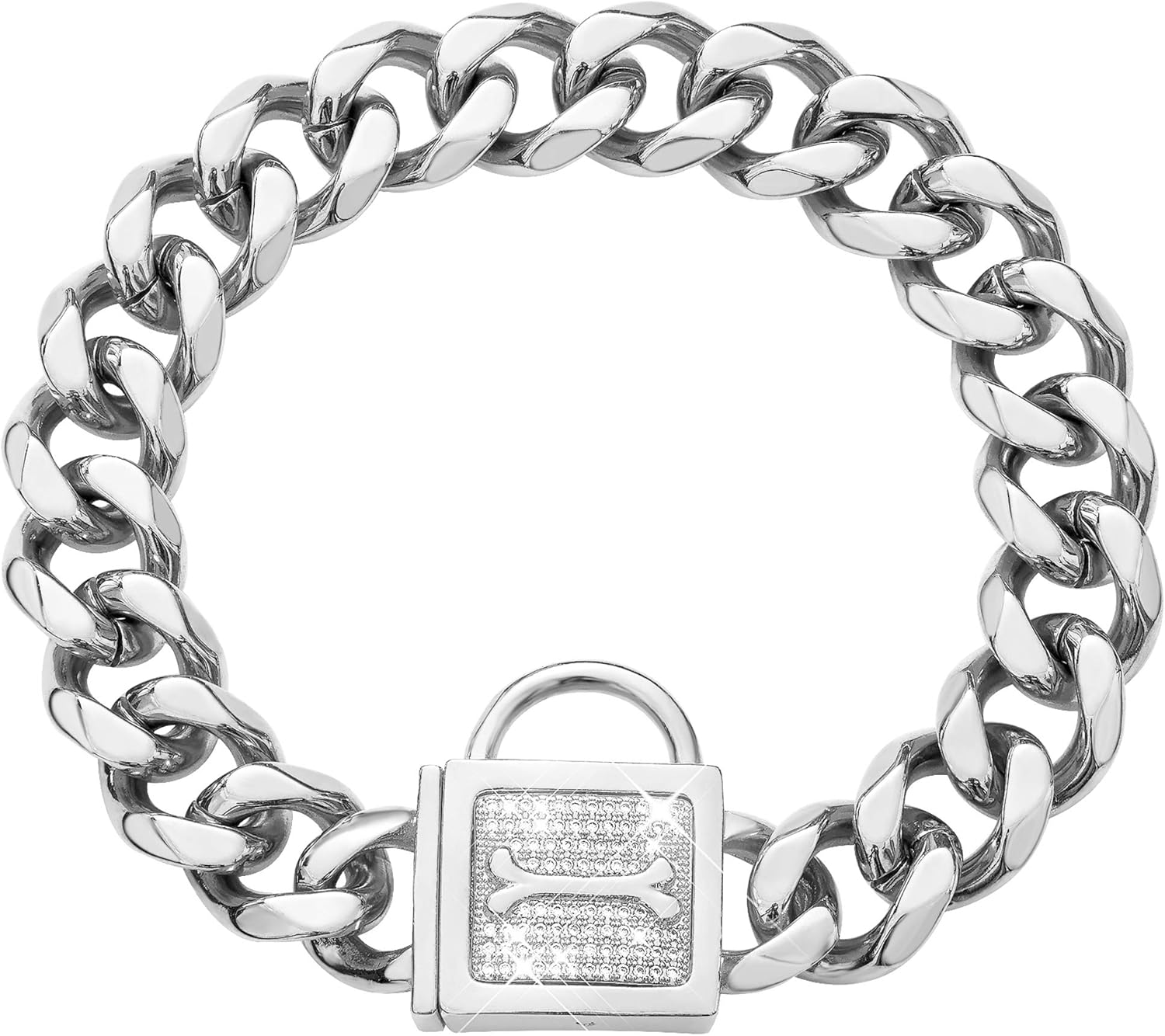 Cuban Link Chain Dog Collar