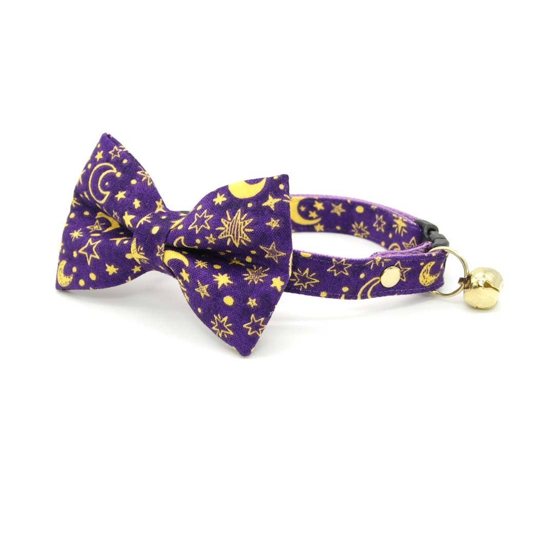 Moonlight Purple Cat Collar