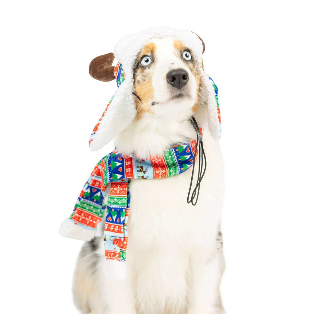 H&K Ugly Sweater Antler Hat with SnugFit®