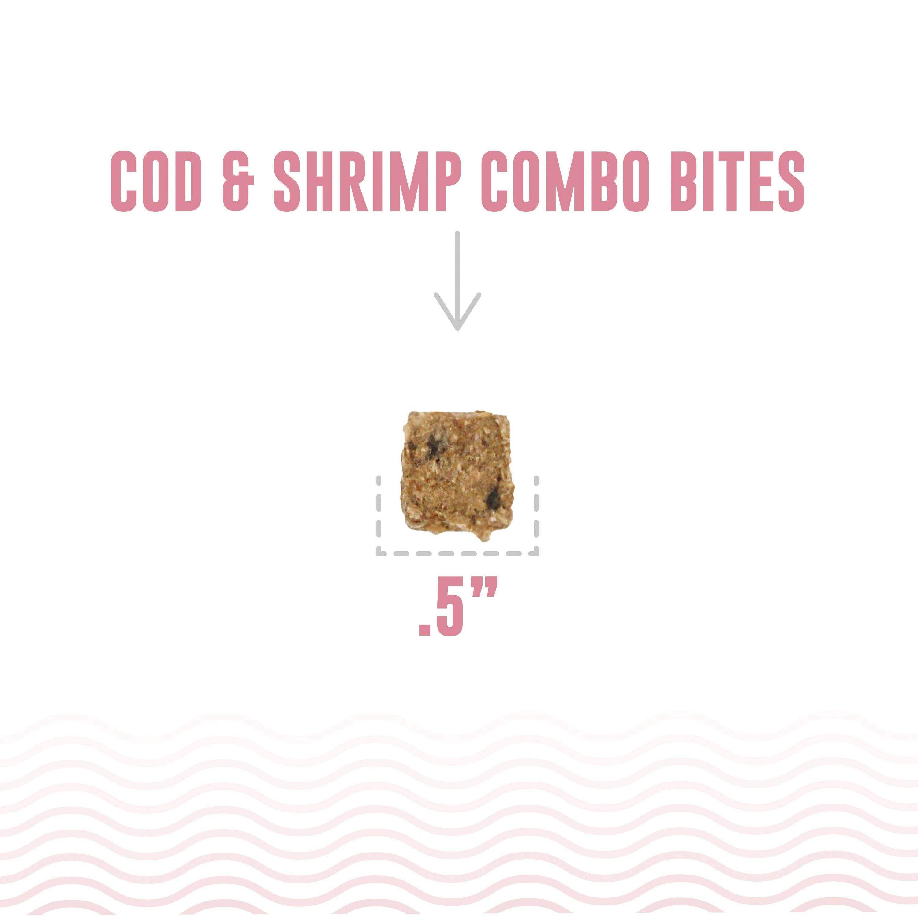 Cod & Shrimp Combo Bites Fish Dog Treats