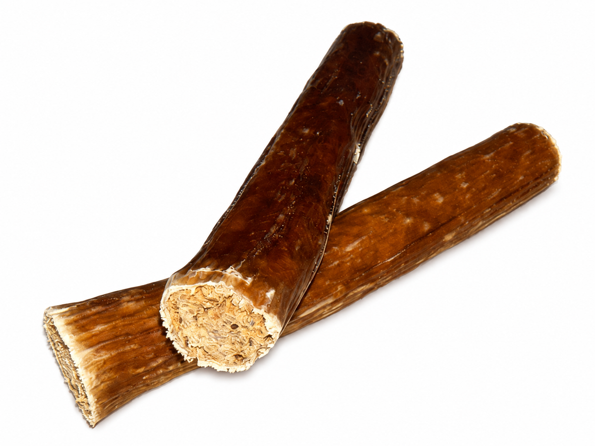 All-Natural Beef Stuffed Gullet Dog Treats 5" - 6" (25/Bag)