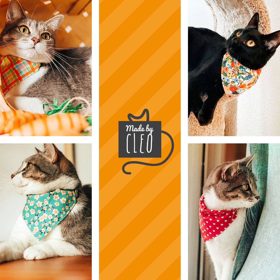 "Birthday Candles" - Bandana for Cat + Small Dog