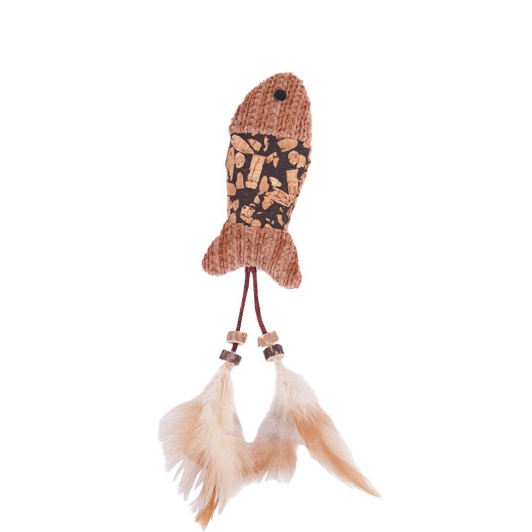 Moo – Feather Plush Cat Toy