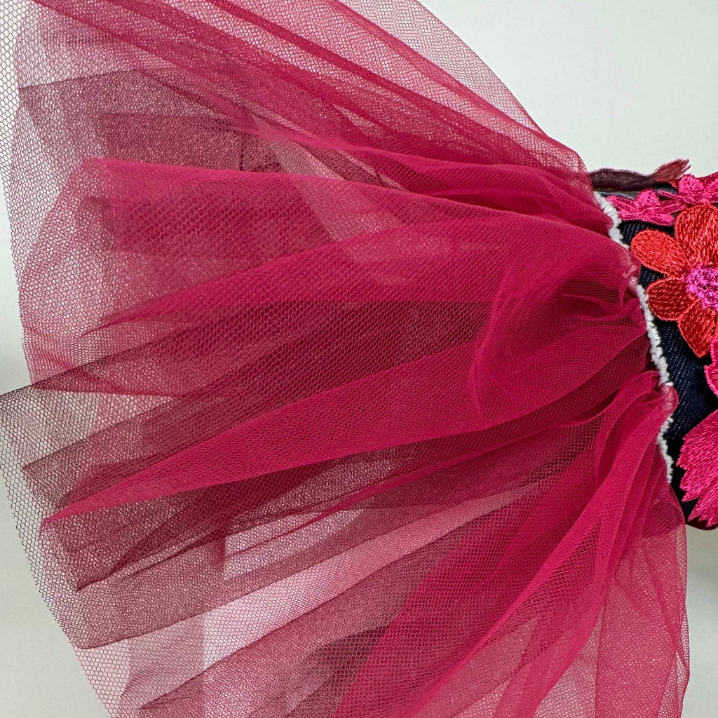 Raspberry Sorbet Bouquet Dress