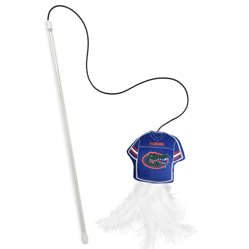 FLORIDA GATORS TEAM JERSEY WAND WITH CAT NIP