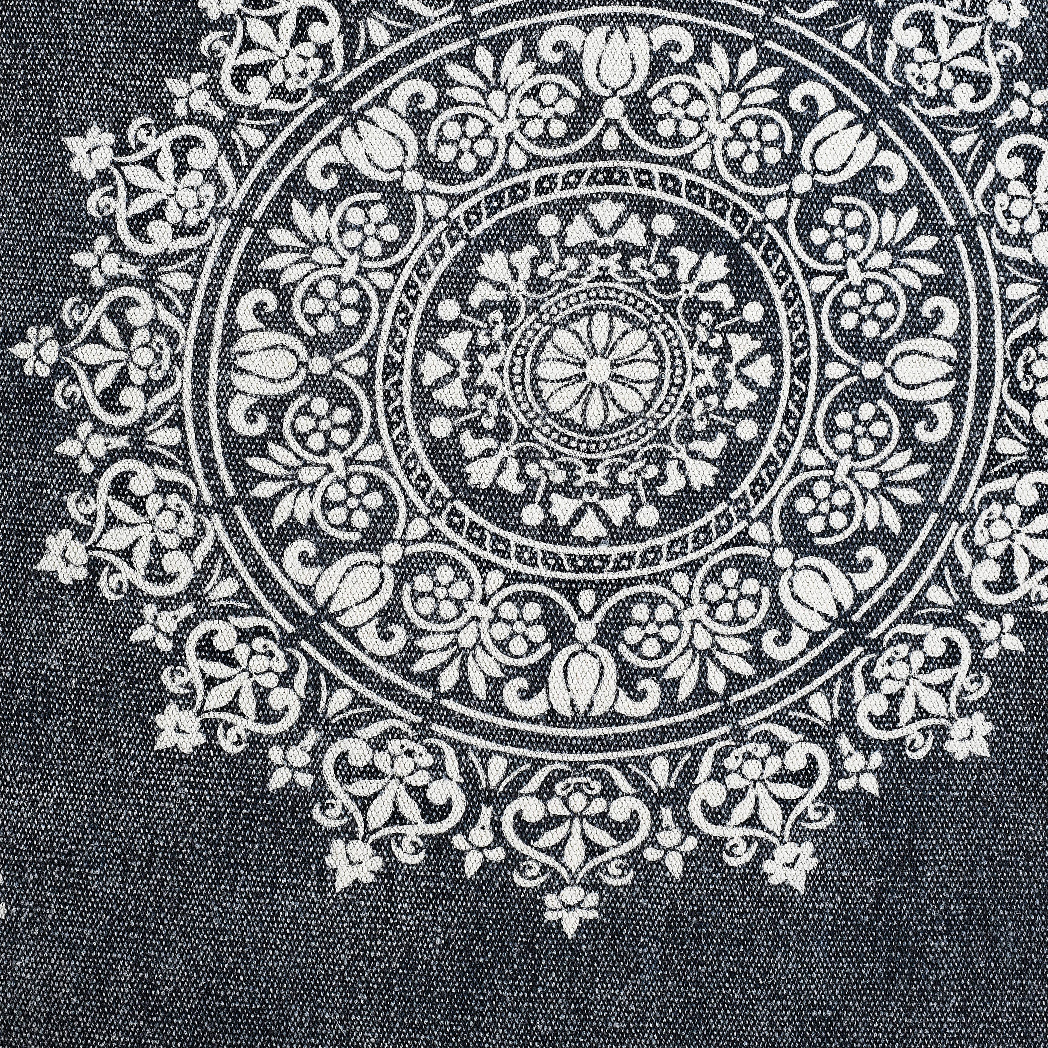 Mandala Stonewash Pillow Pet Bed With Removable Cover