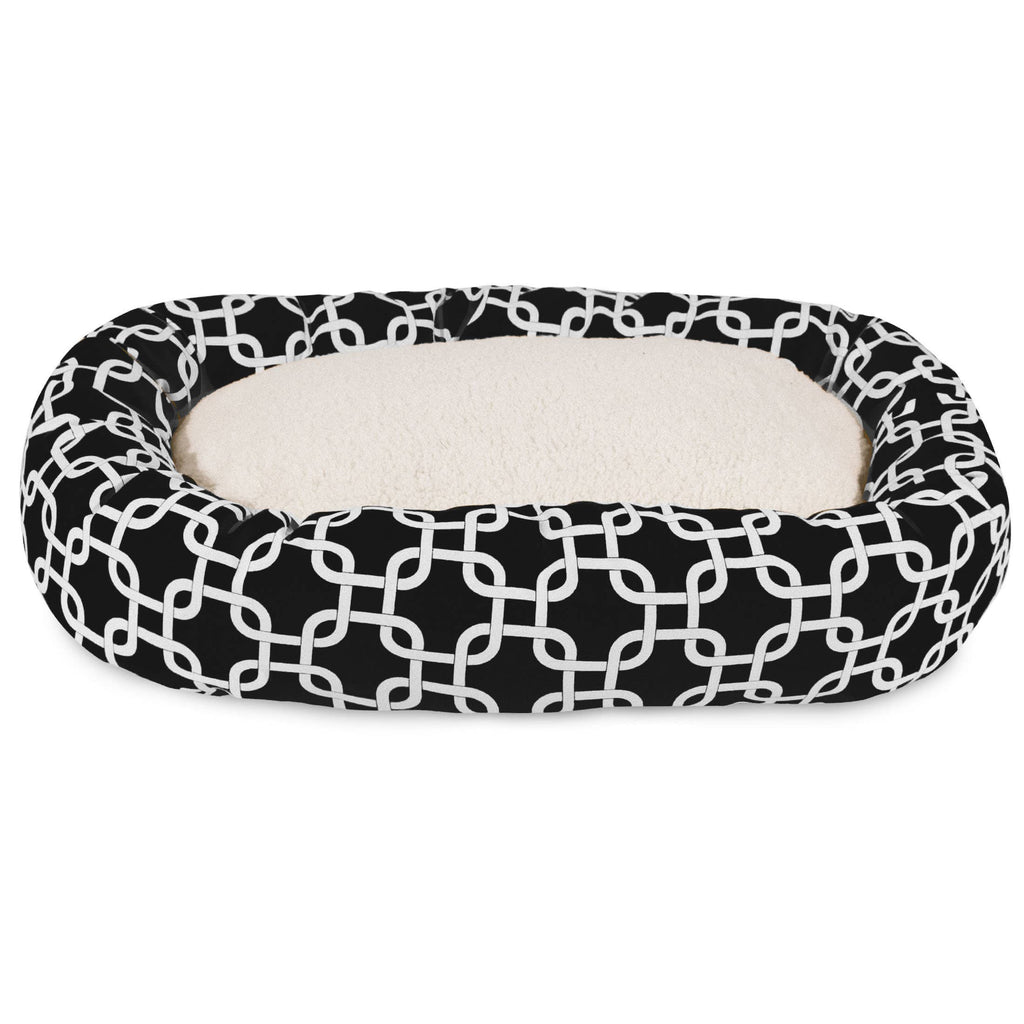 Links Sherpa Bagel Dog Bed