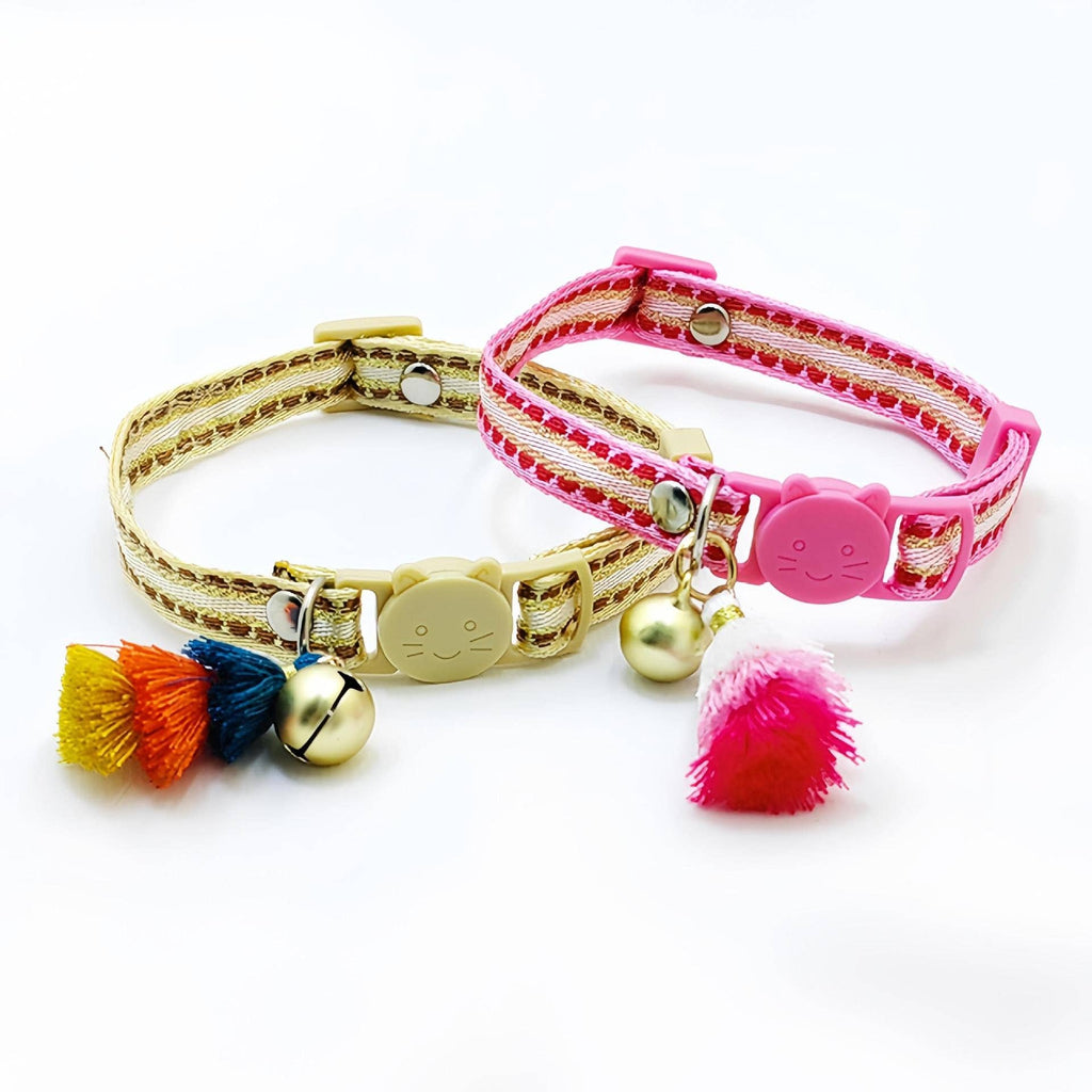 Mokka - Embroidered Cat Collar