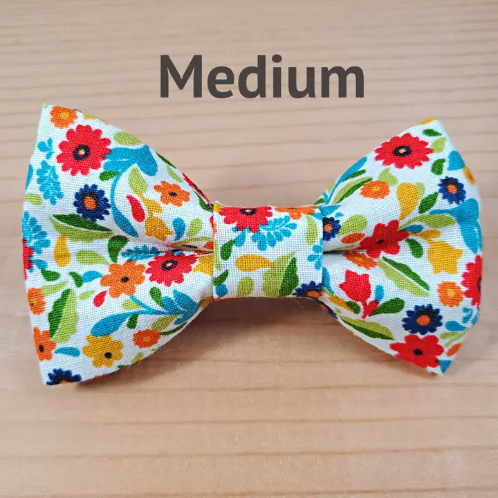 Vintage Floral Bow Tie