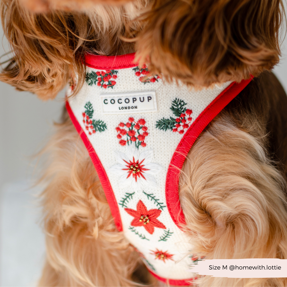 LUXE Embroidered Frosty Flower HARNESS