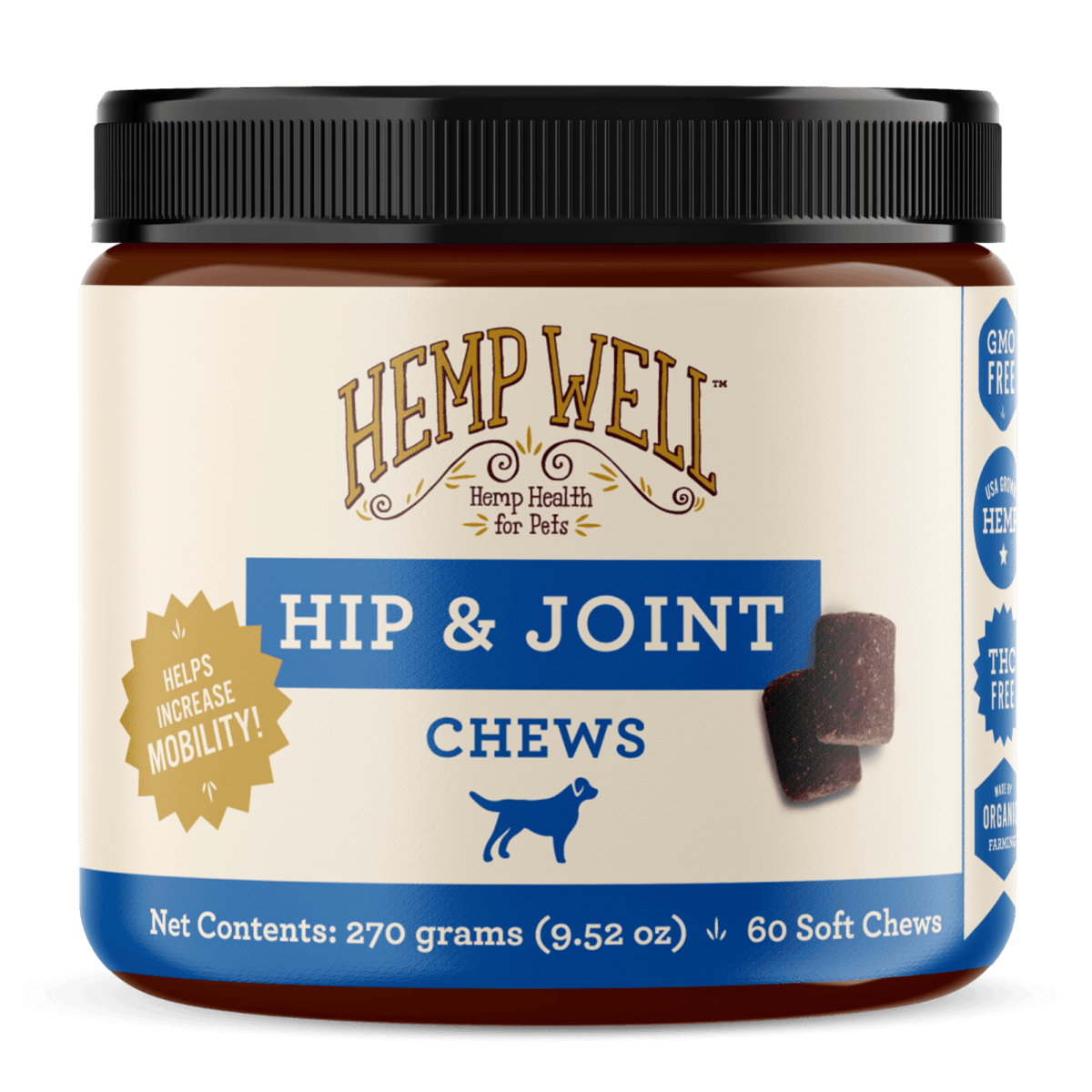 Hemp Well Hip & Joint Dog Soft Chews
