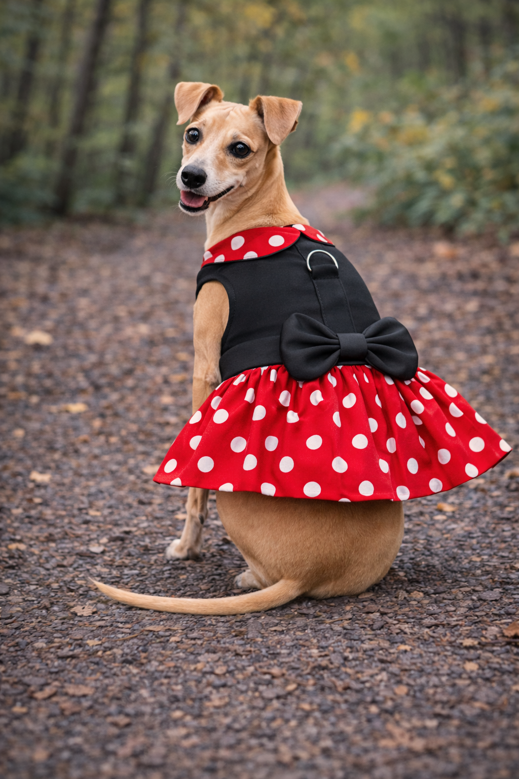 Red Dots Dress Minnie