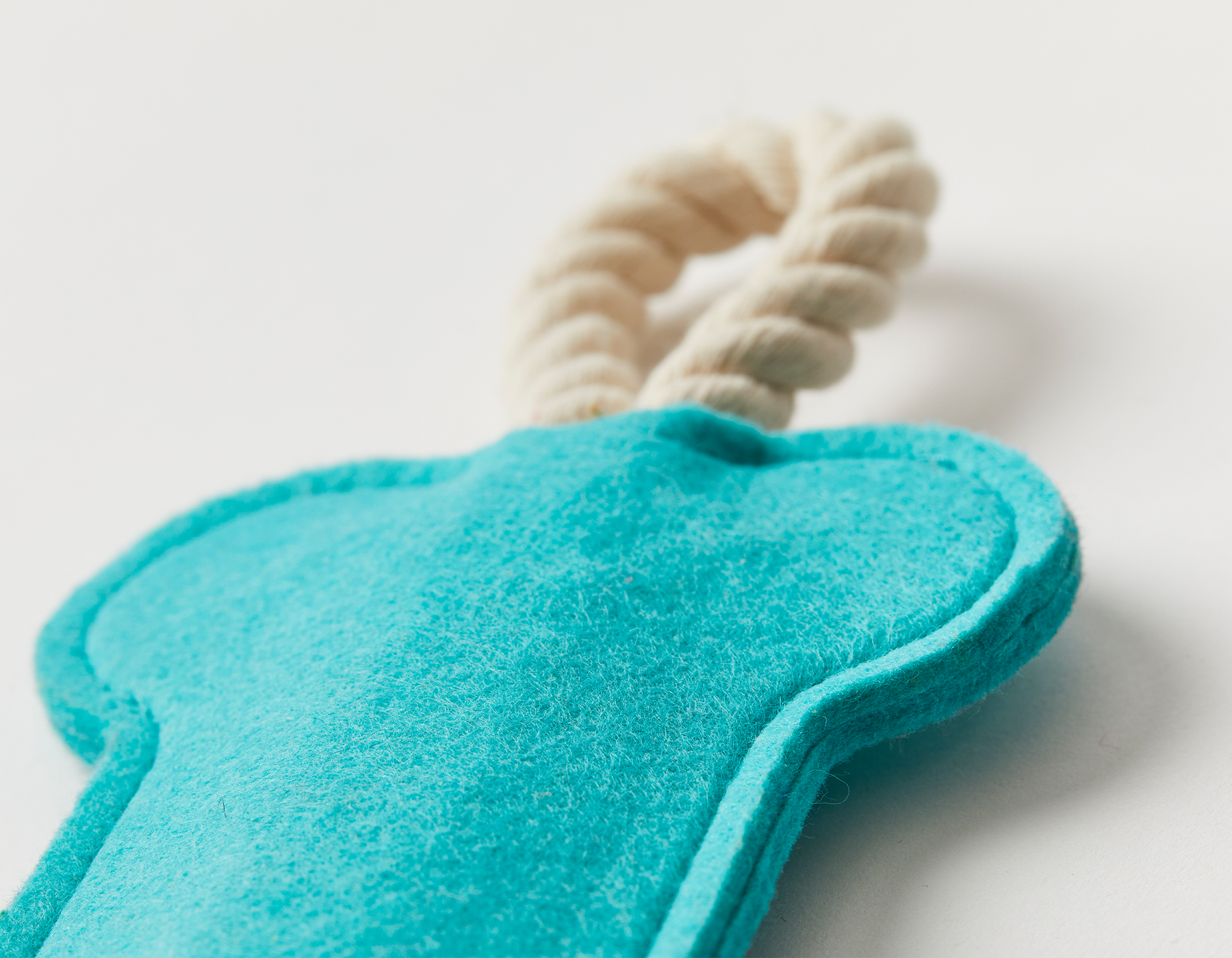 Hitch and Bone Teal Rope Toy