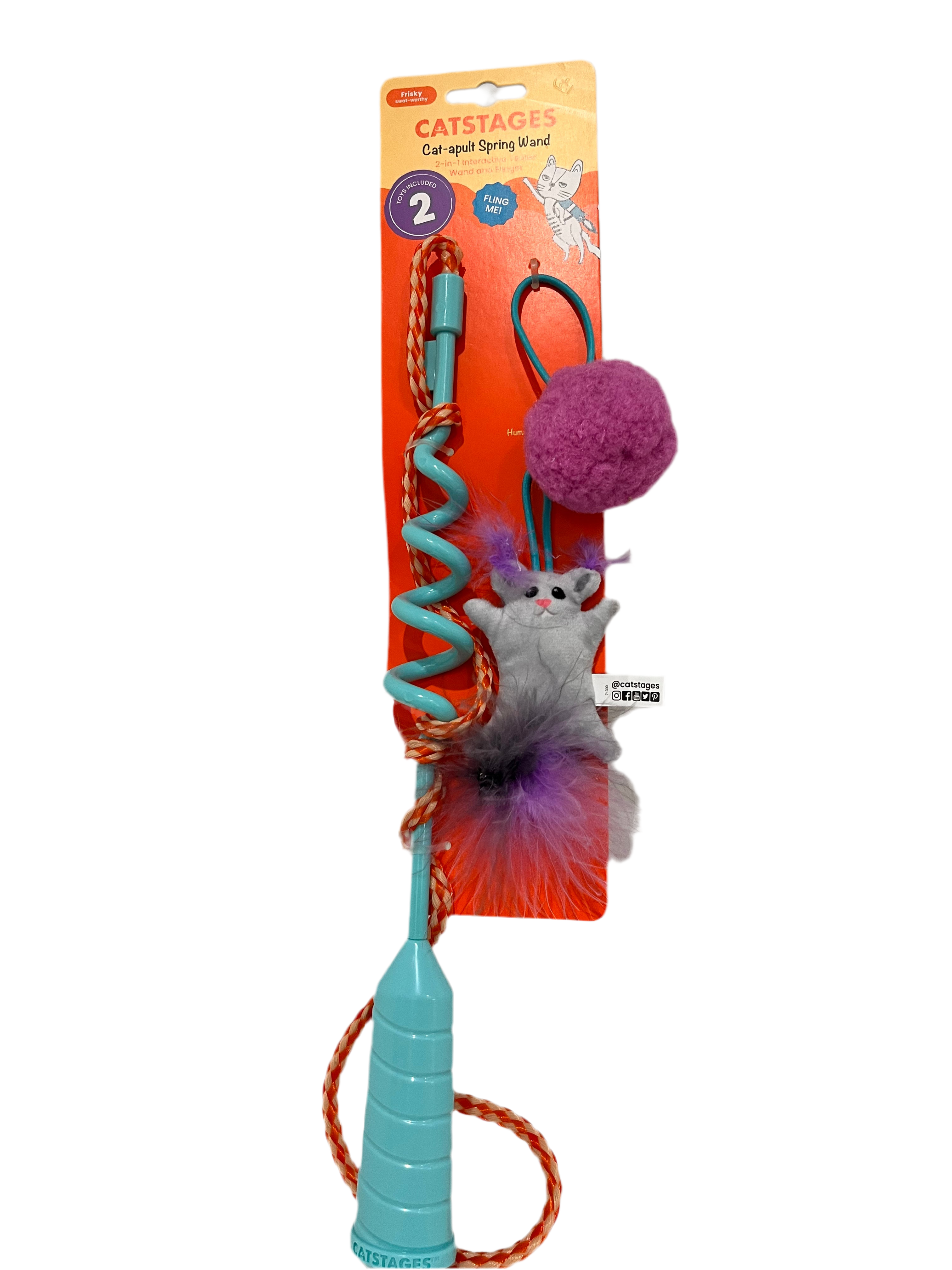 CatStages Cat- Apult Spring Wand