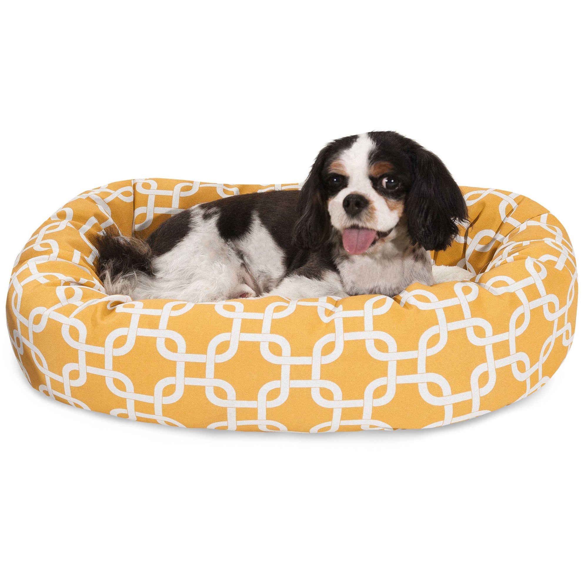 Links Sherpa Bagel Dog Bed