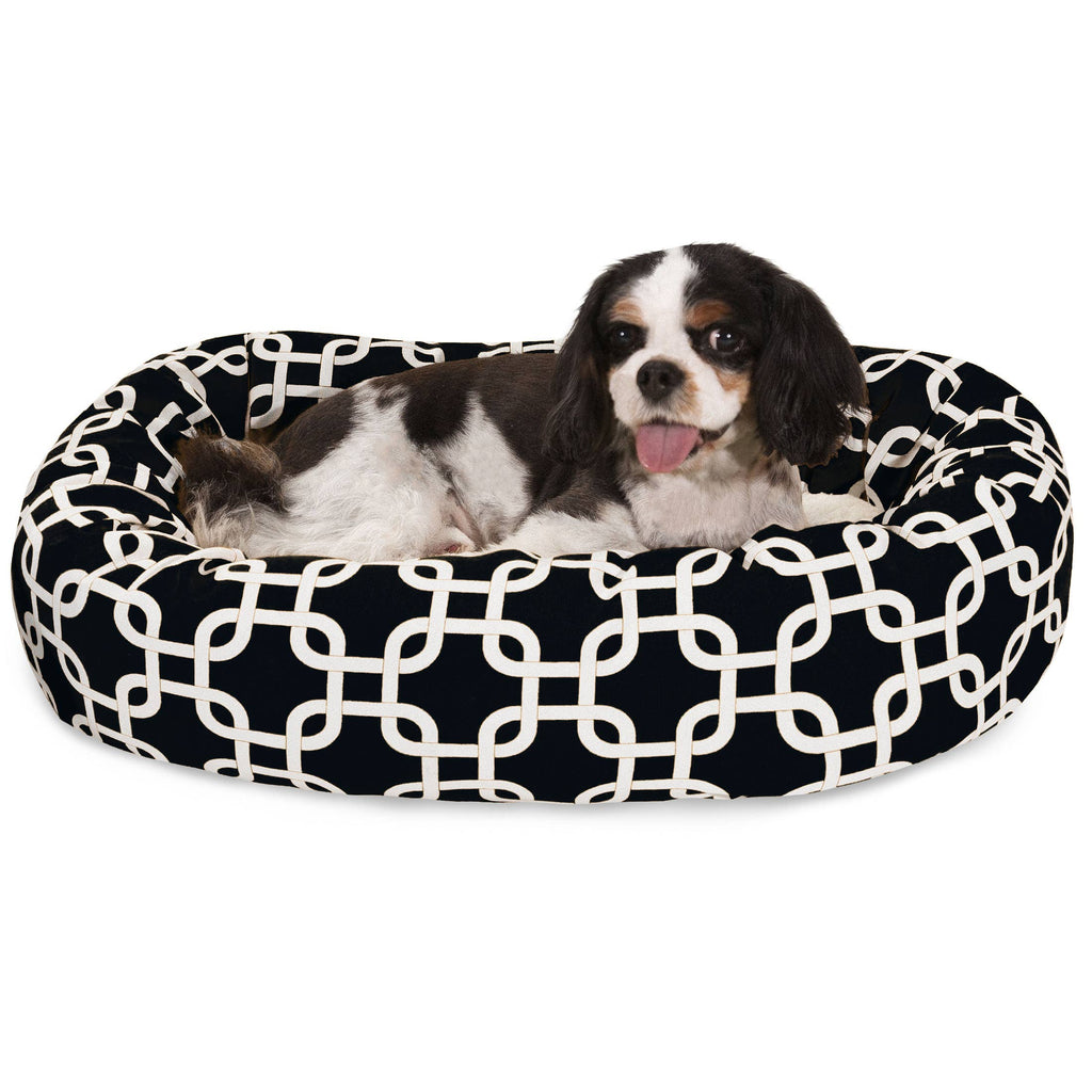 Links Sherpa Bagel Dog Bed
