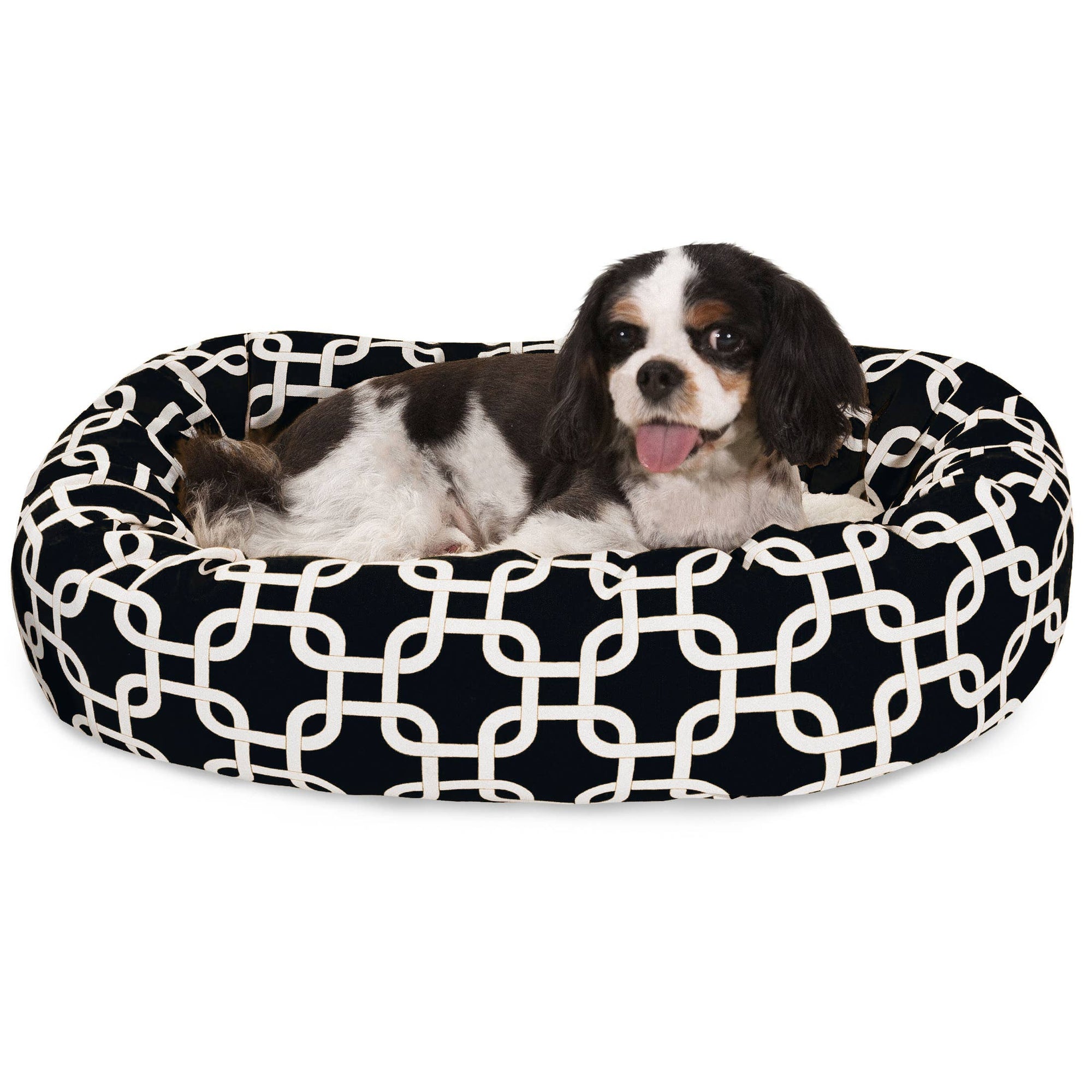Links Sherpa Bagel Dog Bed