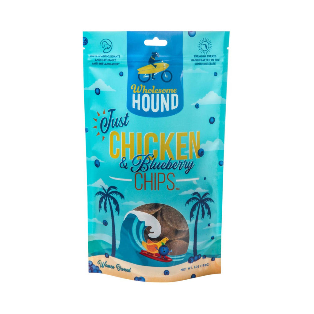 Just Chicken & Blueberry Chips 7oz