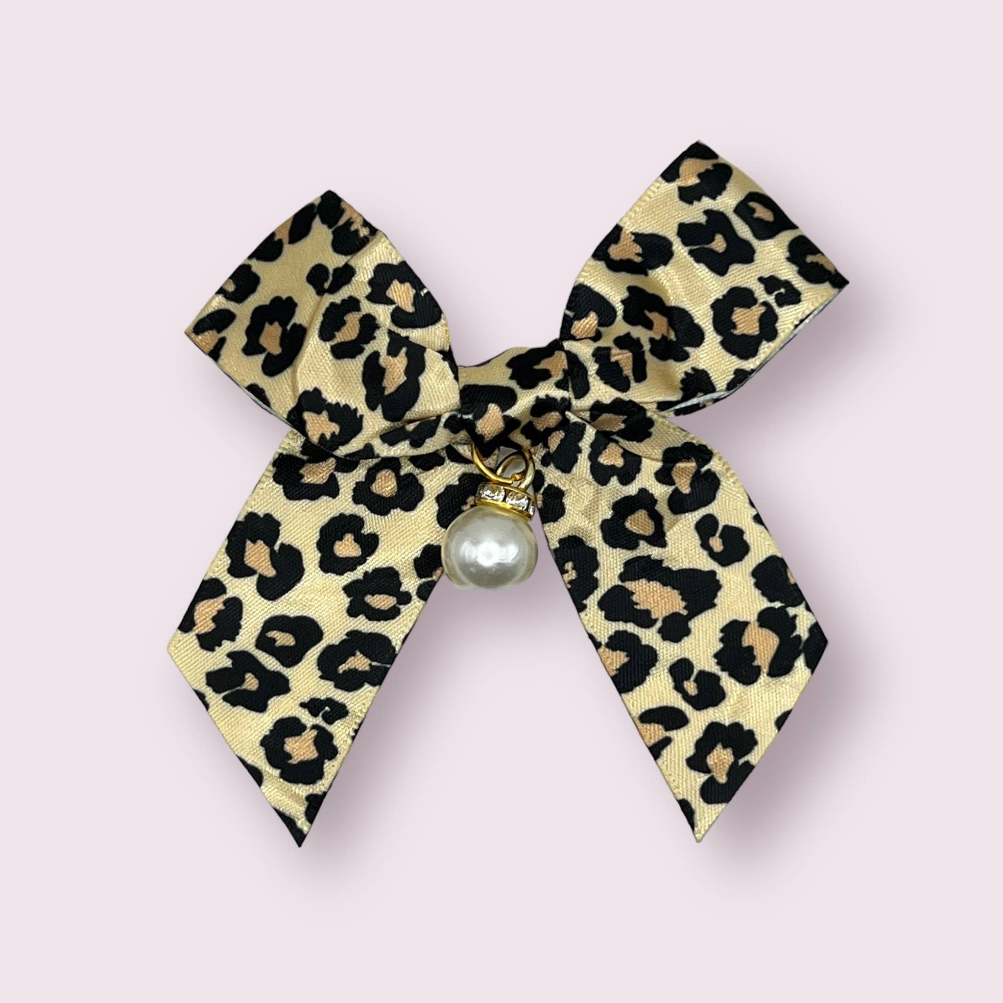 My Fancy Leopard Dog Hair Clips