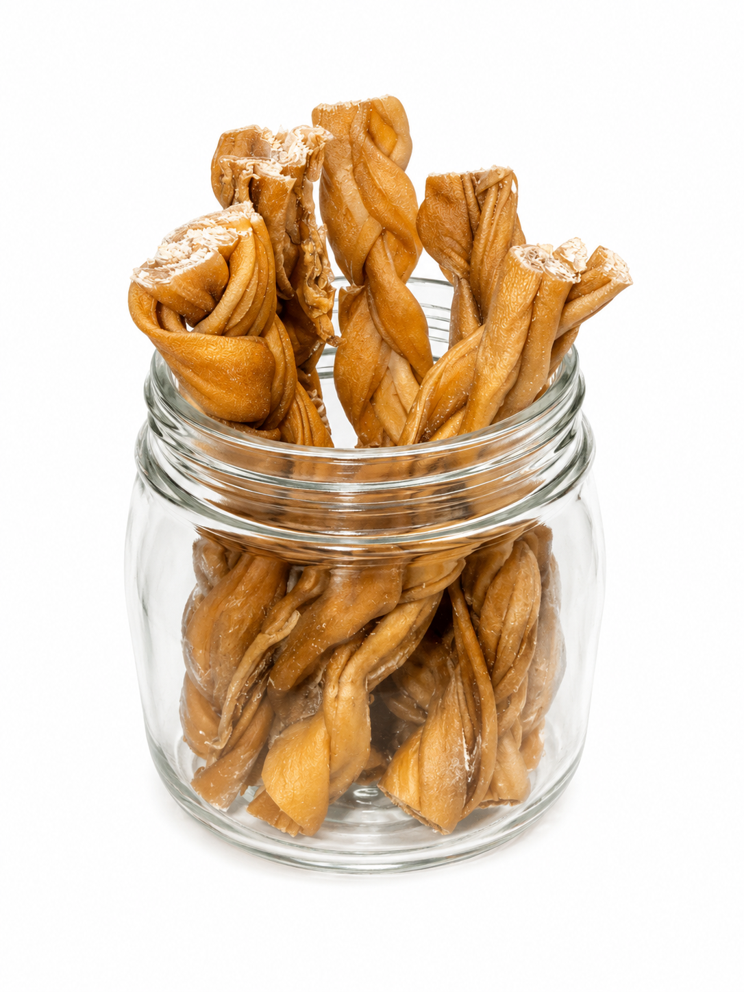 Lamb Collagen Braided Sticks 6"