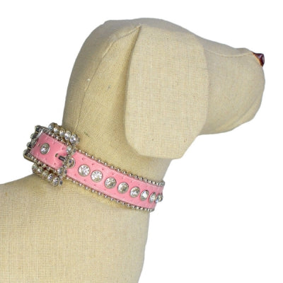 Jeweled Collar Pink