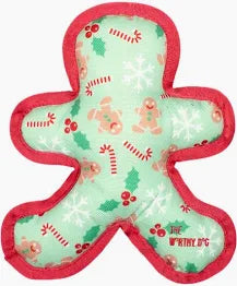 Gingerbread Tough Dog Toy