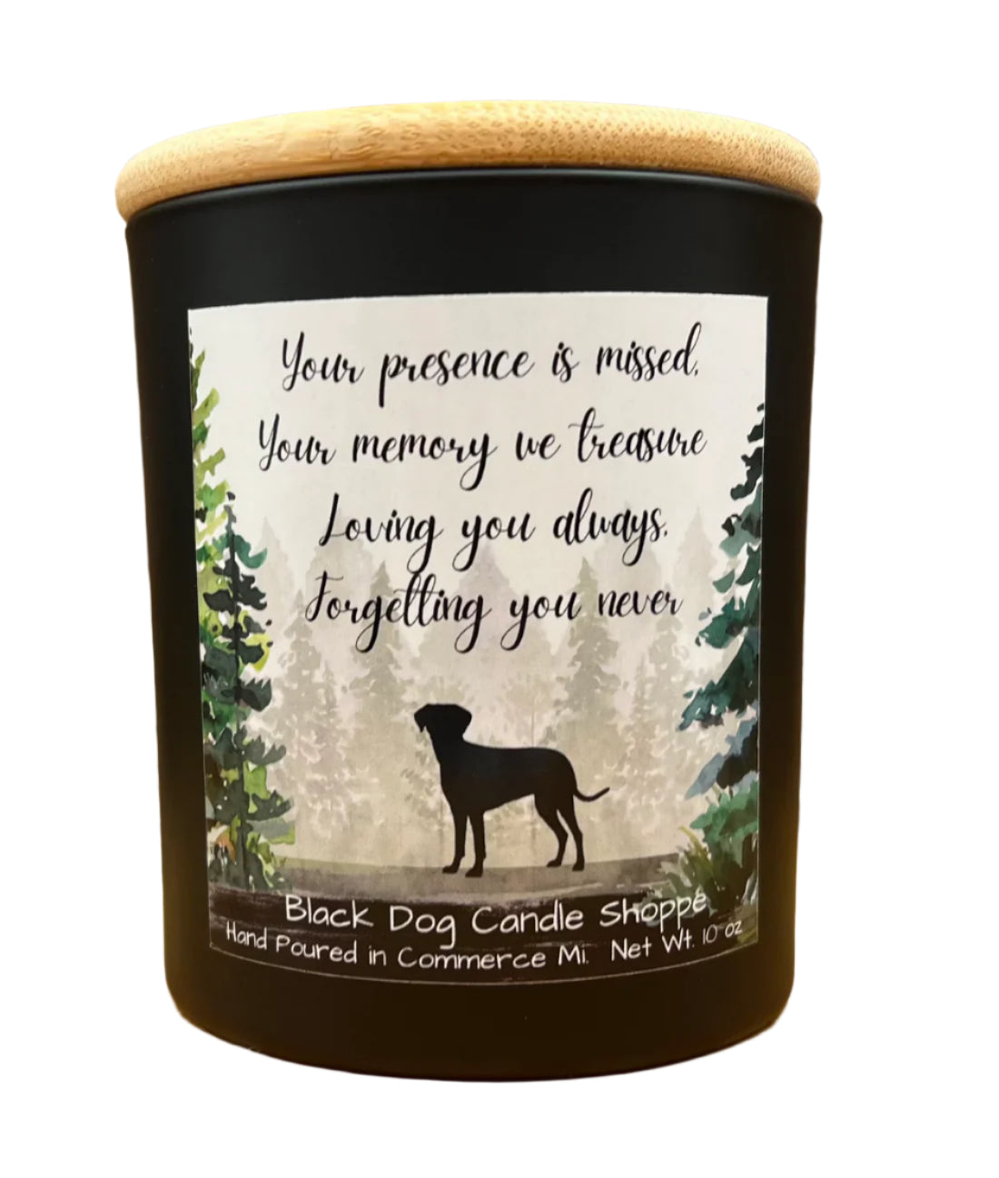 Black Dog Candle- Sweet Lavender