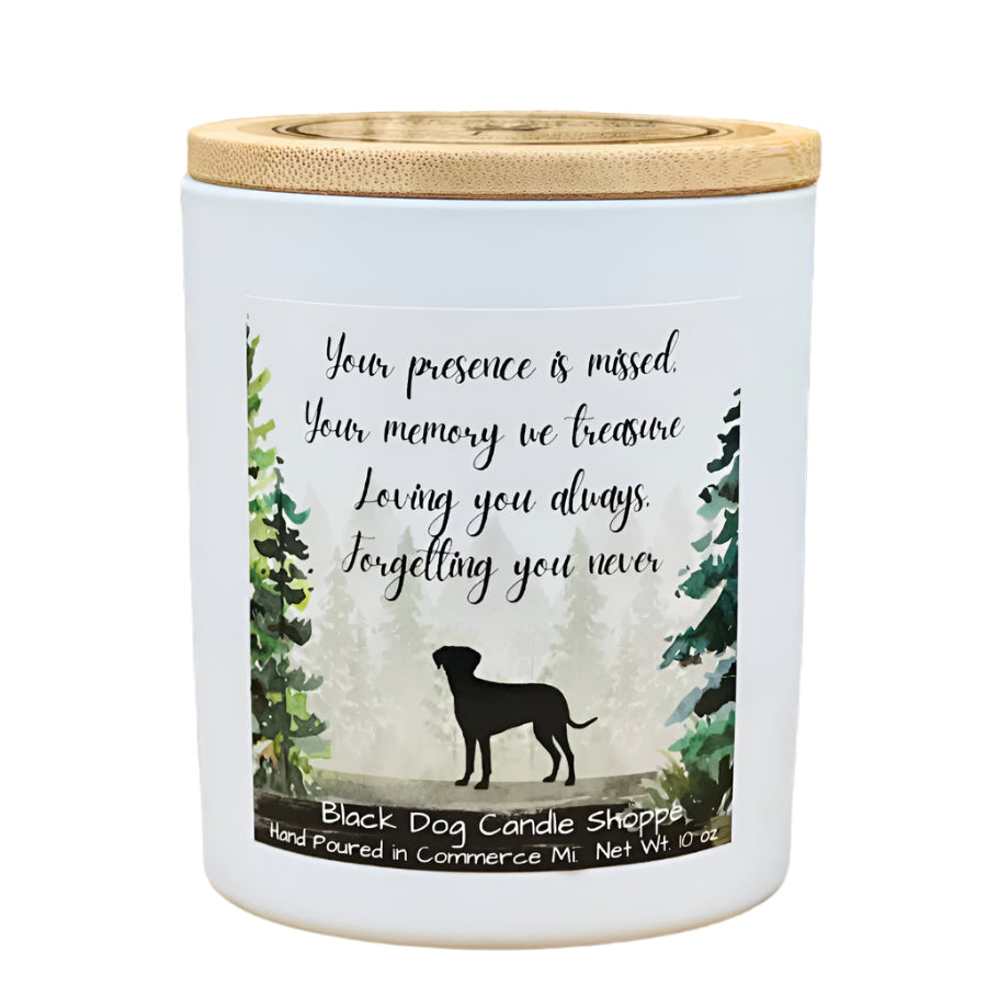 Black Dog Candle Mahogany Teakwood