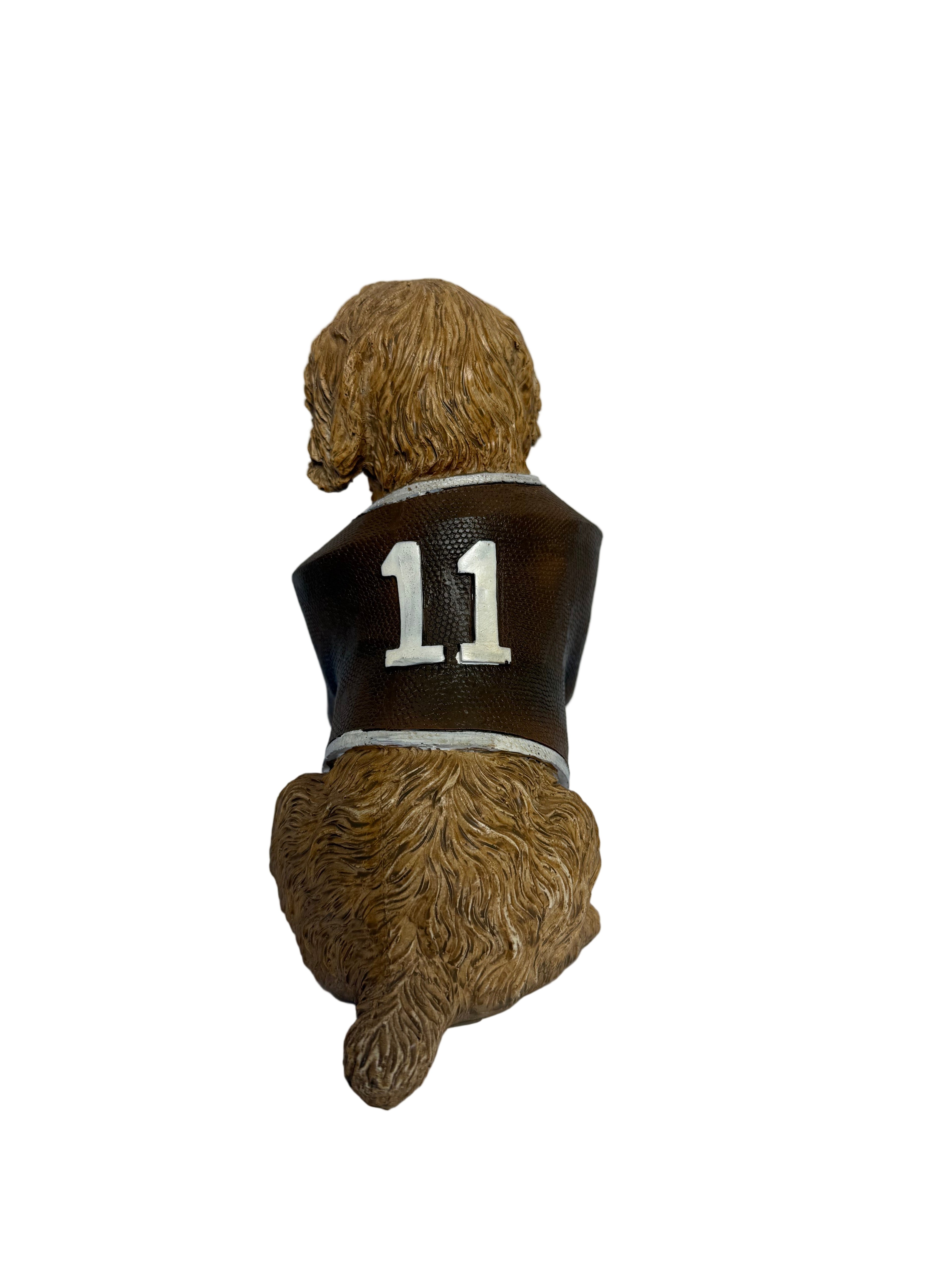 Dog Football Decor