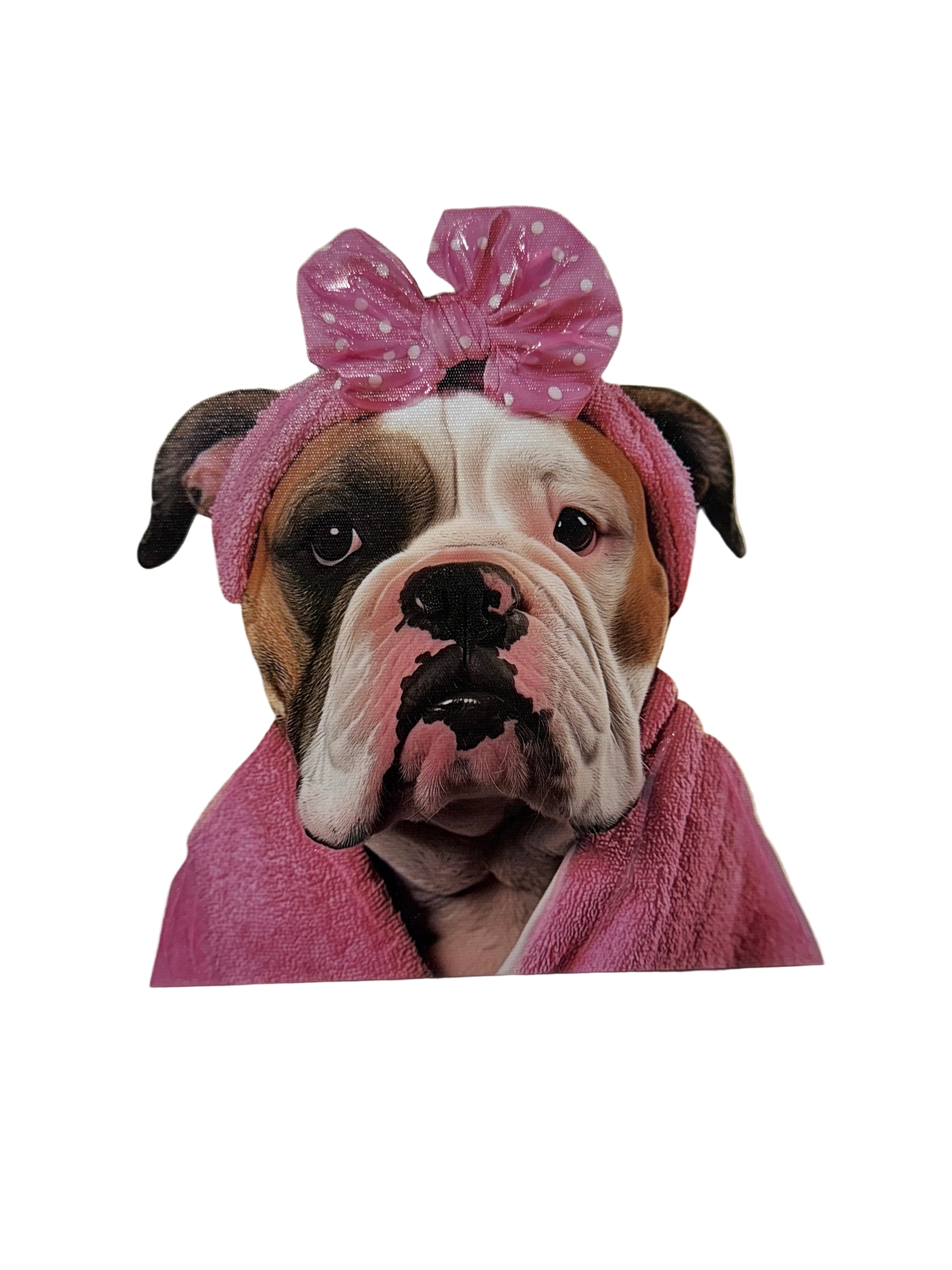Bathroom Dogs Wall Art