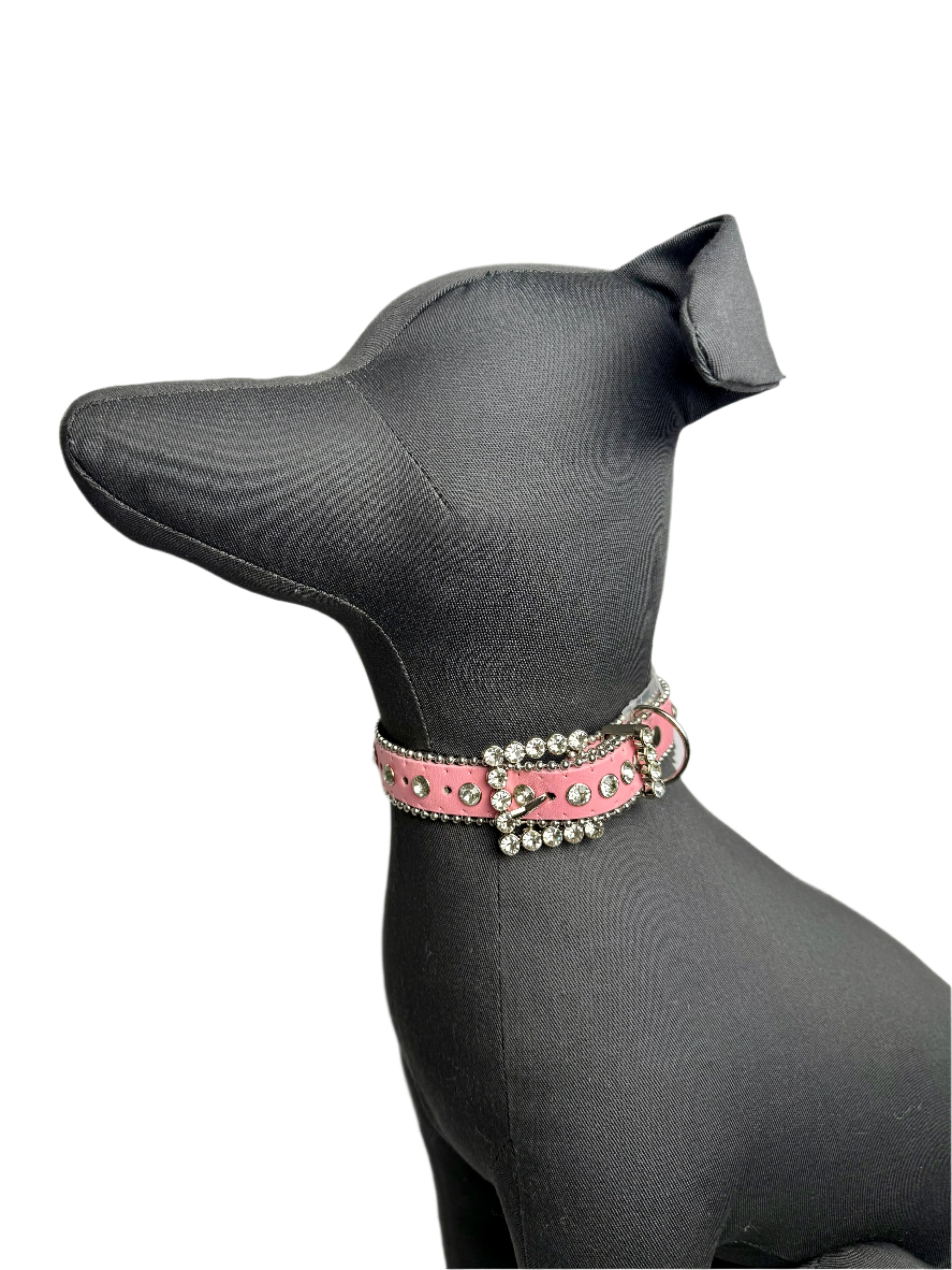 Jeweled Collar Pink
