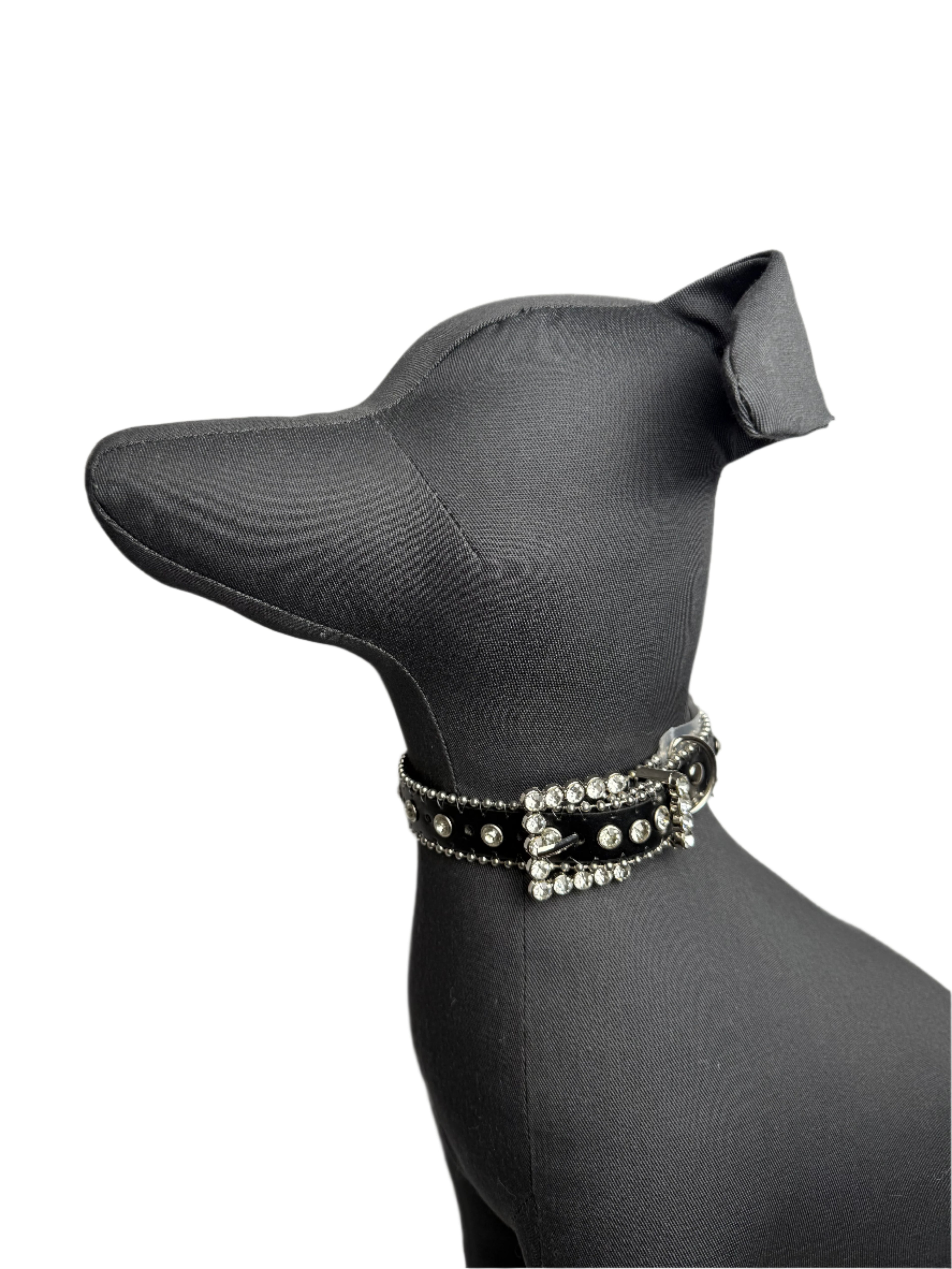 Jeweled Collar Black