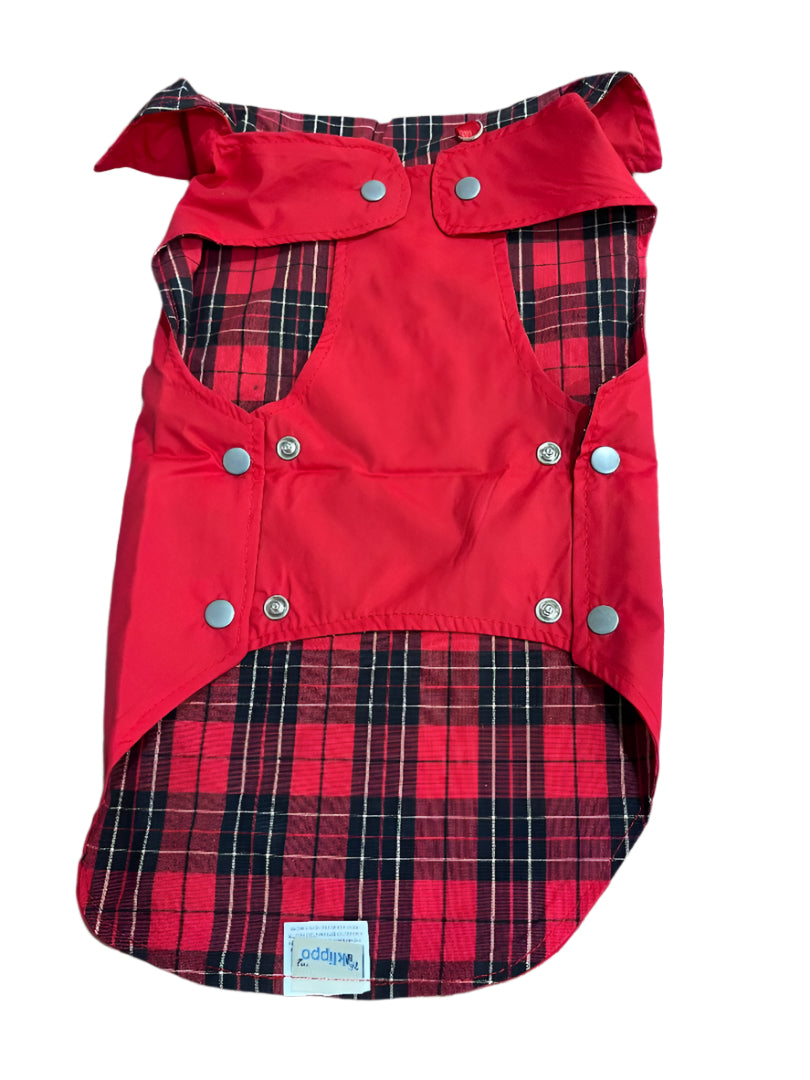 Red Rain Jacket