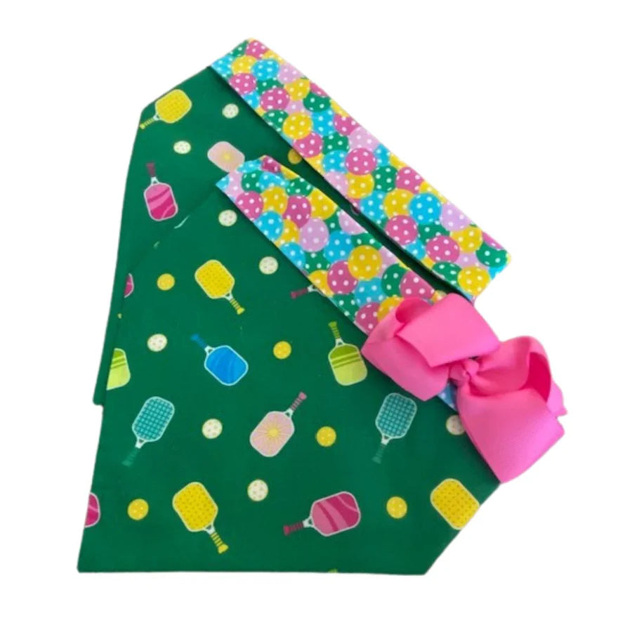 Pickleball On Green Bandana
