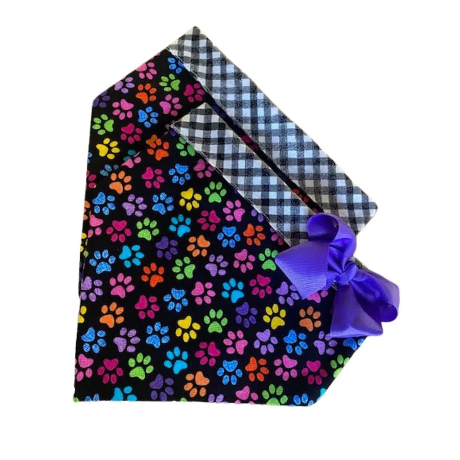 Rainbow Paws Bandana